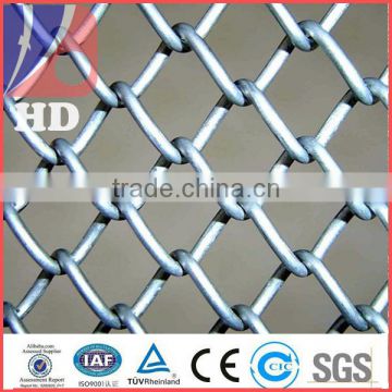 PVC coated chain link fence gates / galvanized chain link fence panels