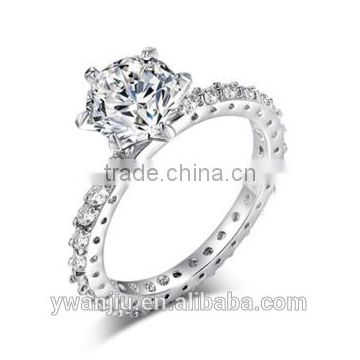 Wholesale Stock Small Order Fashion New Style Women High Quality Zircon Ring