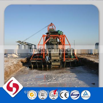 small salt suction dredger 1200m3/h
