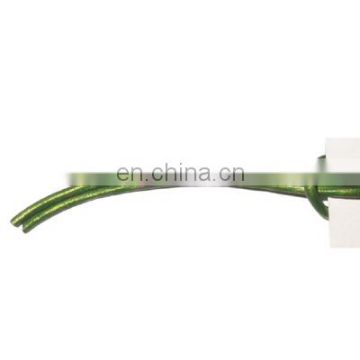 Leather Cords 2.0mm (two mm) round, metallic color - green. Weight: 400 grams. CWLR20041