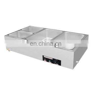 7L Electric Counter TopBainMarieRestaurant Equipment With 4 Pan