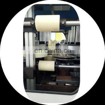 Rolling machine for aluminum window and door with electronic control system