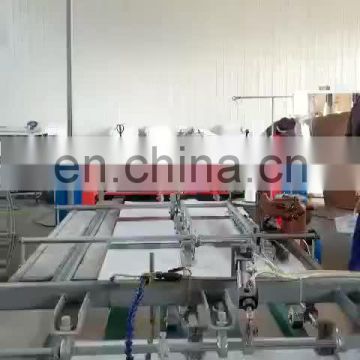high quality full automatic plastic pp cement bag heat cutting bag making machine for sale
