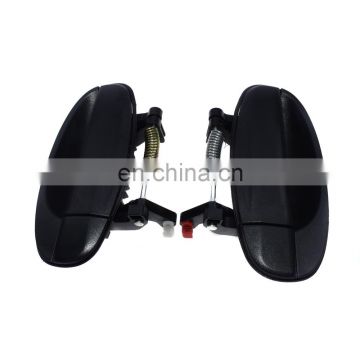 Free Shipping! 2PCS Exterior Outside Door Handle Rear Pair For Chevy AVEO 96583052,96583053