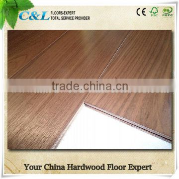 China Factory Made Good Quality Walnut Engineered Timber Flooring