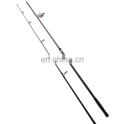 Customizable3.6m high quality 2 sections fishing carbon black carp fishing rod