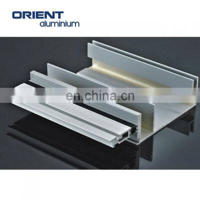 wood grain aluminium extrusion profile,customized anodized wood grain extrusion profile, 6063 T5  aluminium extrusion profiles