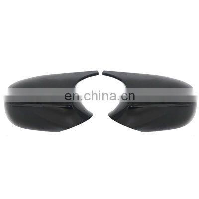 Side Wing Mirror Cover For BMW 1 3 Series E82 E88 2007~2009 E90 E87 E91 E93 E81 E92 gloss black Rear-View Caps