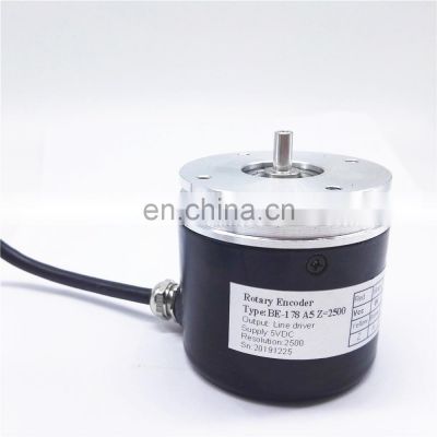 Optical rotary encoder electric part BE-178 A5 2500 pulse line driver output 5 V DC