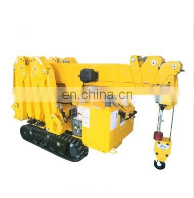 Mini small electric spider crane/crawler crane 1 ton 3 ton 5 ton for sale price