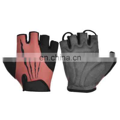 Half finger Men Women Anti Slip Gel Pad mittens racing motorcycle sport road bike gloves custom bike gloves