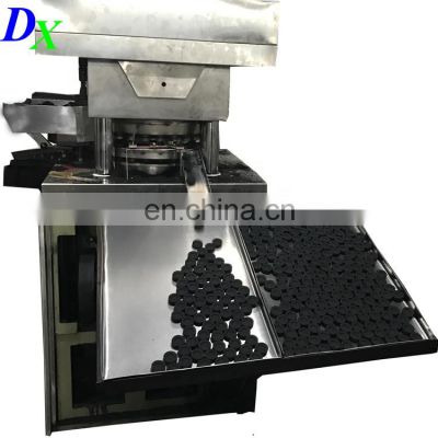 Rotary hydraulic punching type Hookah manufacturing machine to press charcoal shisha