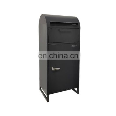 Free Standing Parcel Delivery Drop Box Mail Package Drop Box Large Mailbox For Packages
