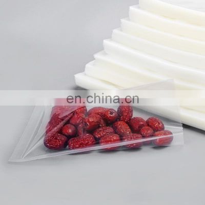 Vacuum Bag Wholesale Food Grade Pouches Biodegradable Plastic Heat Seal Gravure Printing Printing Clear Bag with Valve Accept