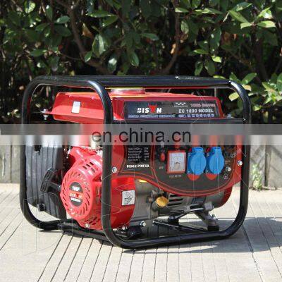 Bison China 1.0Kva 1 Kw 1Kw 1000 Watt Super Silent Portable Natural Gas Gasoline Generators Price