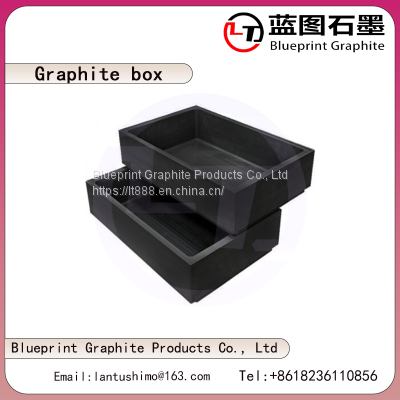 High purity graphite box，Graphite crucible，Melting precious metal graphite box