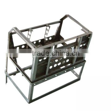 High quality perforated sheet metal fabrication with powder coating for engine parts