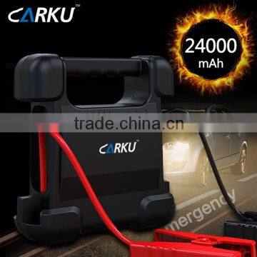 Portable Carku 24000mAh 12V/24V gasoline and diesel car eps jump starter