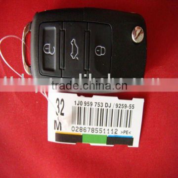 Tongda Hot sale 3 button folding shell for VW or Passat
