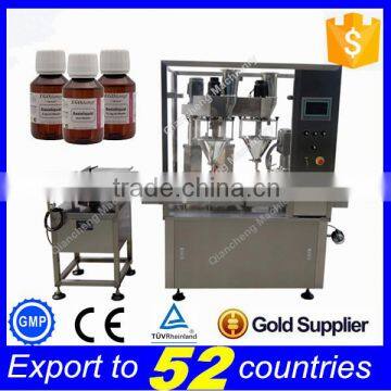 Sales promotion Siemens touch screen medicinal powder filler,dry powder bottling machine