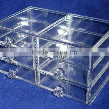 acrylic jewelry box with handle