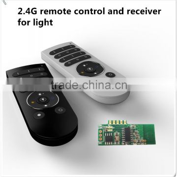 2.4G RF remote controller/transmitter and receiver for led light control lighting