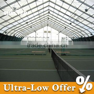 Athletic tents structure with 0.45kn/sqm Snow load