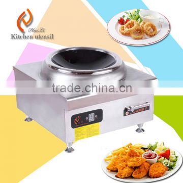 12000W 380V CSA CB ETC stainless steel embossed commercial induction cooktop with table top for hotel restaurant H80CM