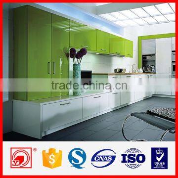 2016 hot sale updated style factory plywood kitchen cabinet