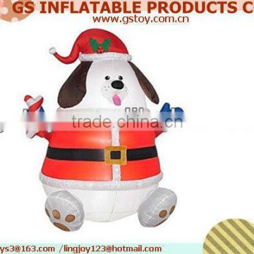 PVC outdoor inflatable christmas decorating ideas EN71 approved