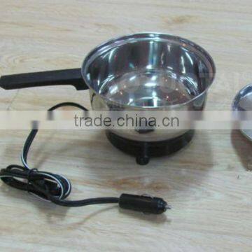 12V/24V car frying pan, saucepan, solar frying pan, sauce pan, only USD11.5