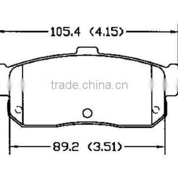 D540 44060-31U92 for Nissan Infiniti lucas brake pad