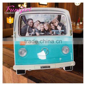 2016 Hot sell Bus Shape Photo Frame Camp Frame