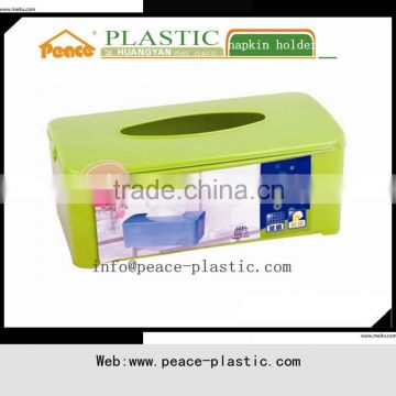 plastic napkin holder,tissue box