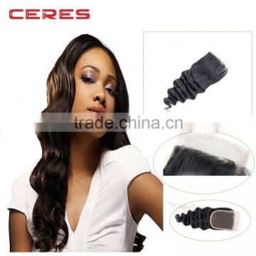 xuchang ceres wholesale human hair alibaba express lace closure&silk base lace closure,virgin peruvian hair lace closure