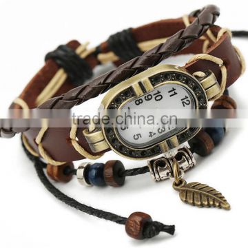 2015 New Design handmade leather bracelet