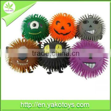 Novelty Halloween puffer ball,TPR non-phthalate material,ICTI toys