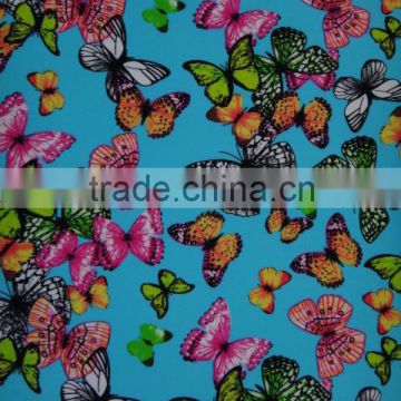 Spandex Knitted Fabric with Digital Printing Small Quantity China Supplier