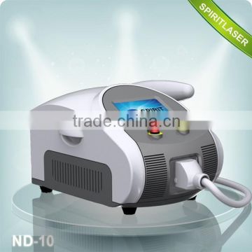 2015 NEW !!! Best China Mini Portable Tattoo Removal Nd YAG Laser Price