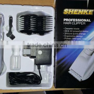 2013 high quality Rechargeable children Hair Clipper electric clipper for ibest hair iron