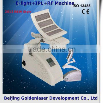 2013 Exporter E-light+IPL+RF machine elite epilation machine weight loss elite mobile salon equipment
