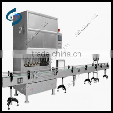 8 Pipe Edible oil filling machine one hour can finished 1000 bottle