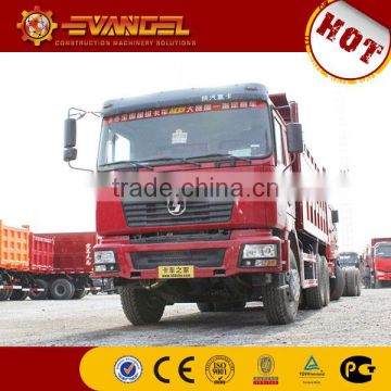 8x4 dump truck High quality SHACMAN dump truck with crane on sale