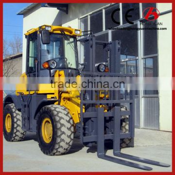 2016 factory price made in china off road forklift