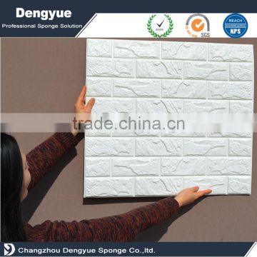 Wholesale wallpapers 3d home decoration Self-adhesive Panel PE 3D Wallpaper
