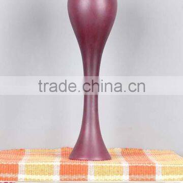 2015 fashion design fiberglass paint tall flower vase for sale