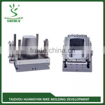 China Taizhou factory price trending hot plastic garbage can injection mould