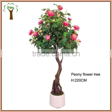 artificial peony flowering tree