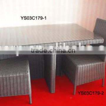Unique Design ratan garden furniture made in Xiamen wholesale price