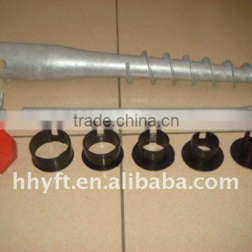 ground screw anchor on sale supplier china supplier on hot sale
